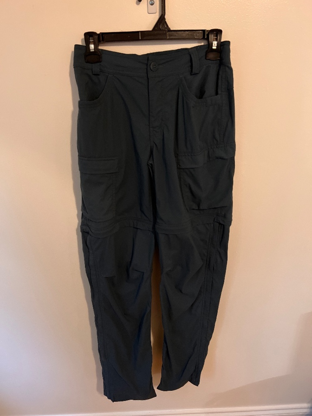 REI Co-Op Sahara Convertible Cargo Hiking Pants | Blue | Size 4